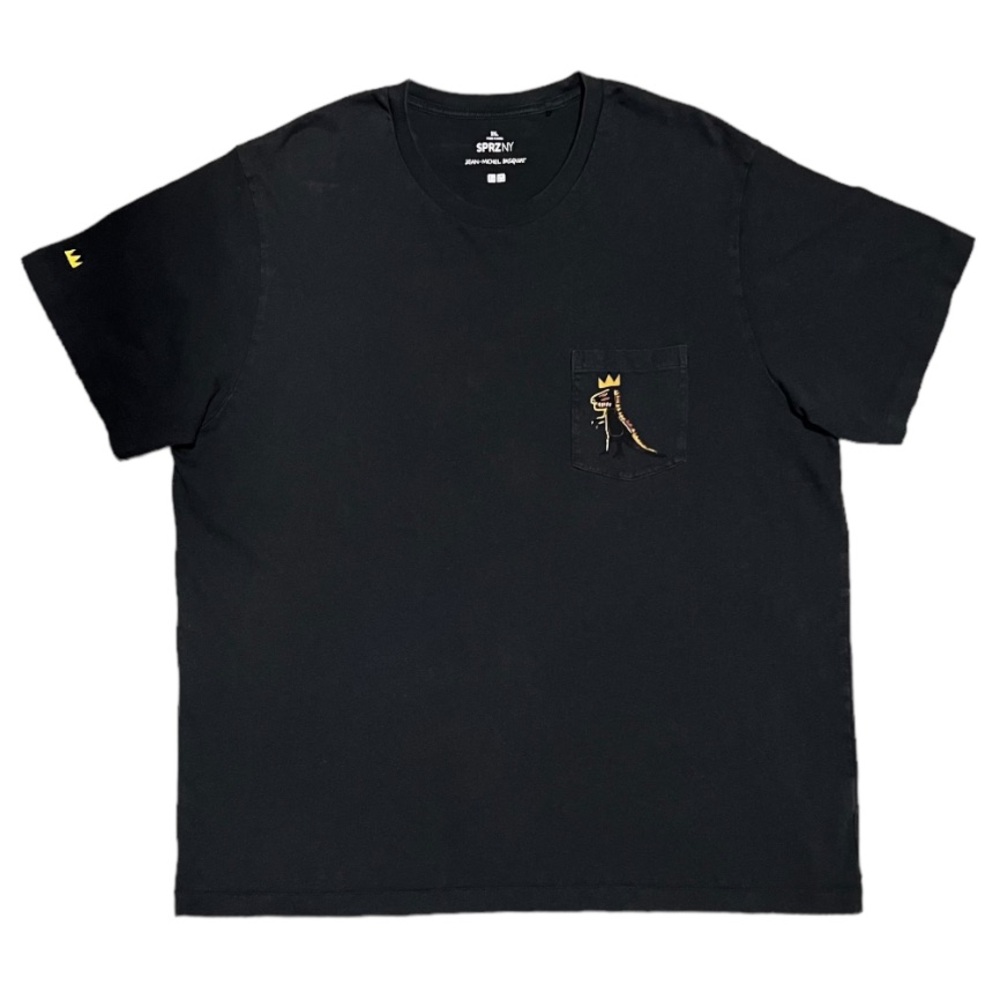Jean-Michel Basquiat x Uniqlo SPRZ NY Collection Tee Shirt Black 3XL XXXL